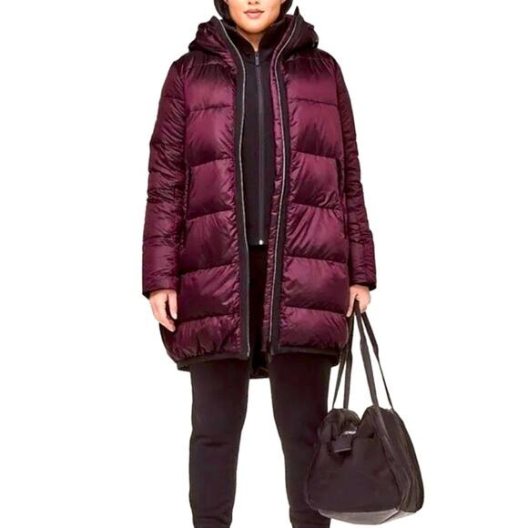 Lululemon cloudscape down puffer dark adobe coat 4 - Picture 2 of 7